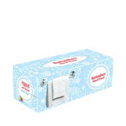 Bashundhara Hand Towel White (200 X 1) ply Box 1