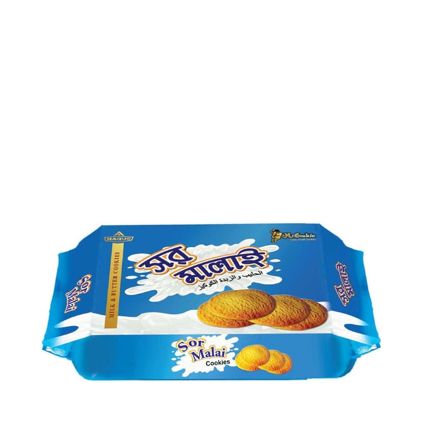 Haque Sor Malai Milk & Butter Cookies