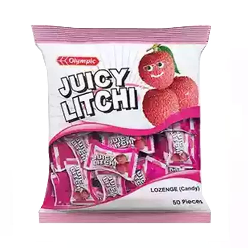 Olympic Juicy Litchi Lozenge (Candy)