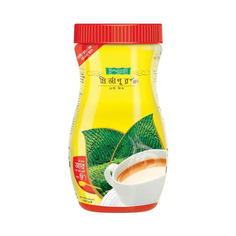 Ispahani Mirzapore Best Leaf Tea (Jar)