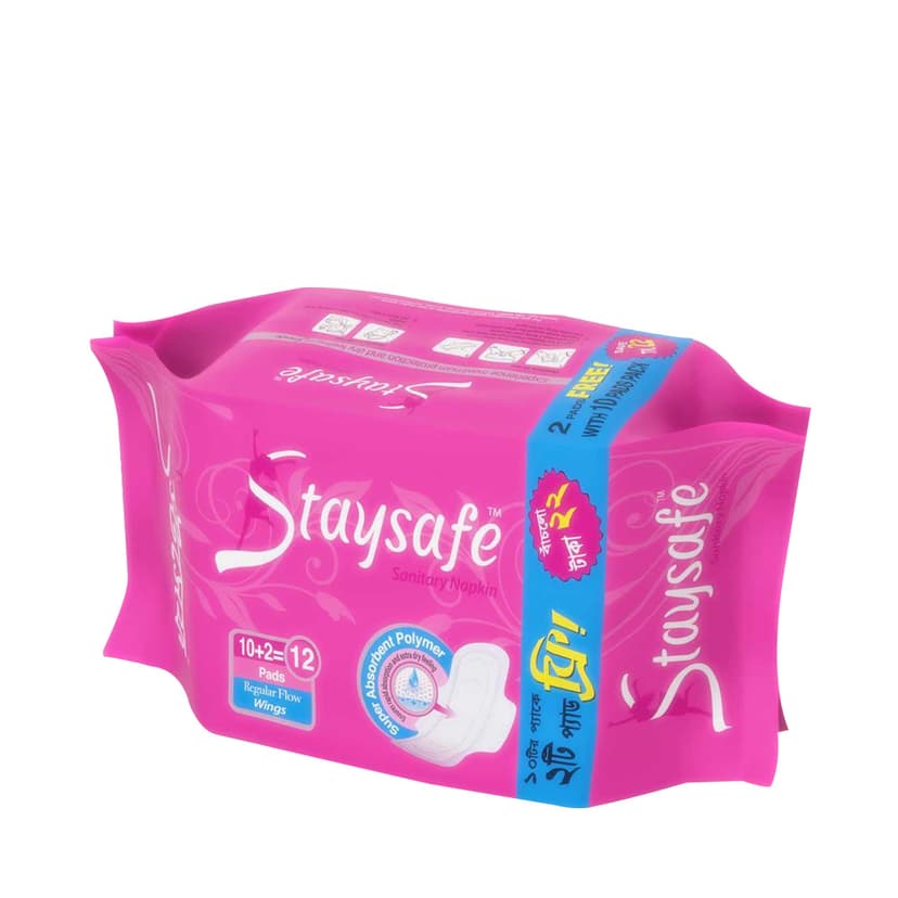 F1 Staysafe Flow Wings (240 mm) Sanitary Napkin