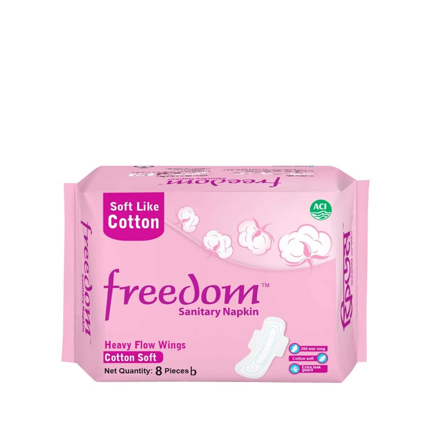 A9 Freedom Heavy Flow Sanitary Napkin 8 pads