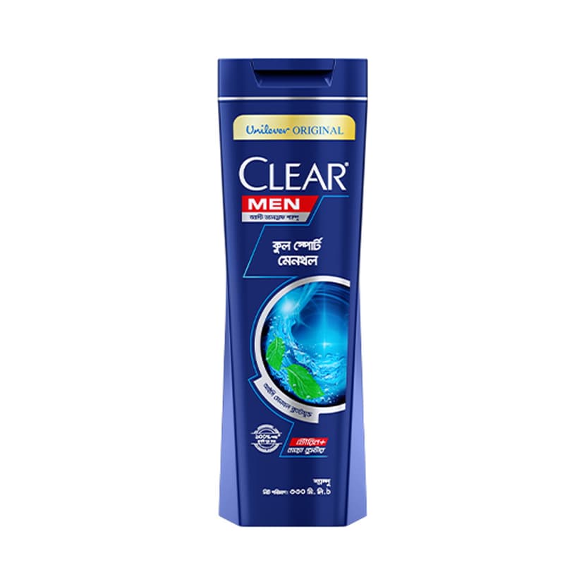 Clear Shampoo Men Cool Sport Menthol Anti Dandruff