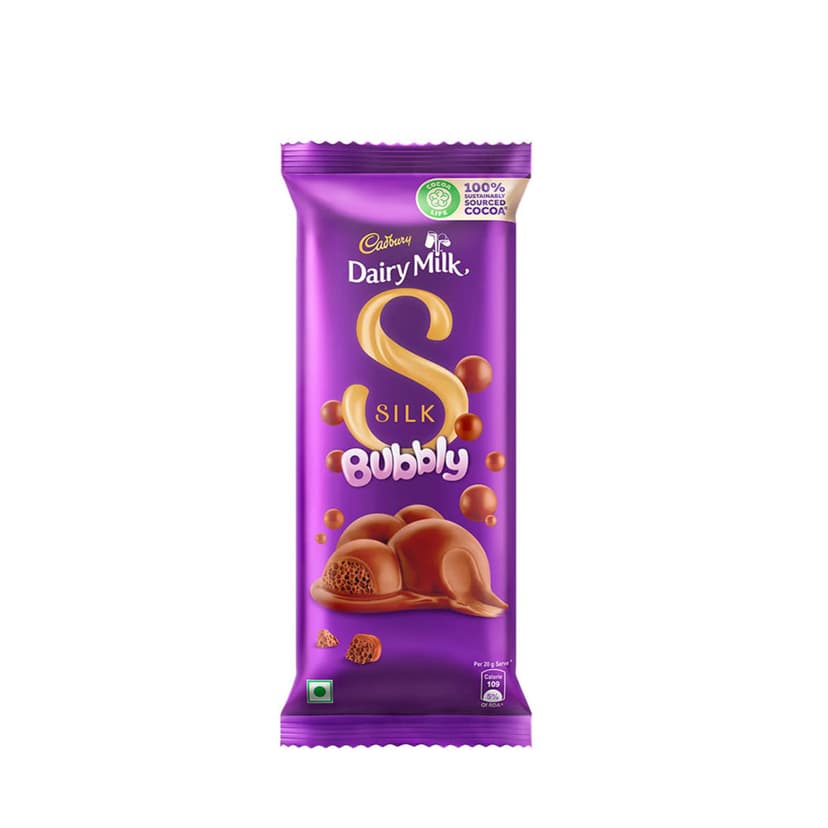 Cadbury Dairy Milk Silk Bubbly Chocolate