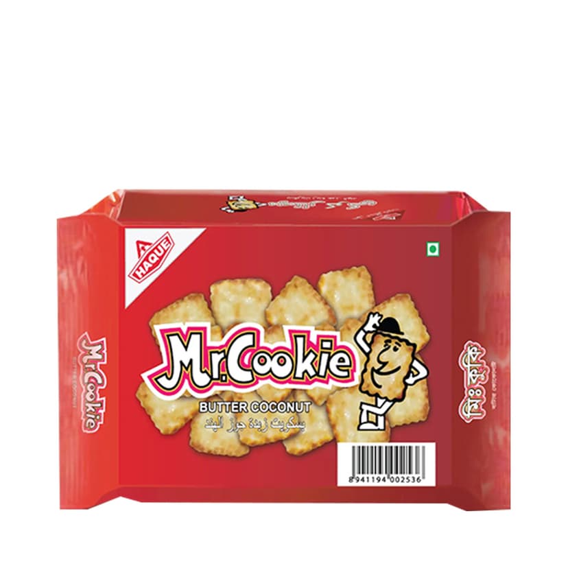 Haque Mr. Cookie Butter Coconut Biscuit