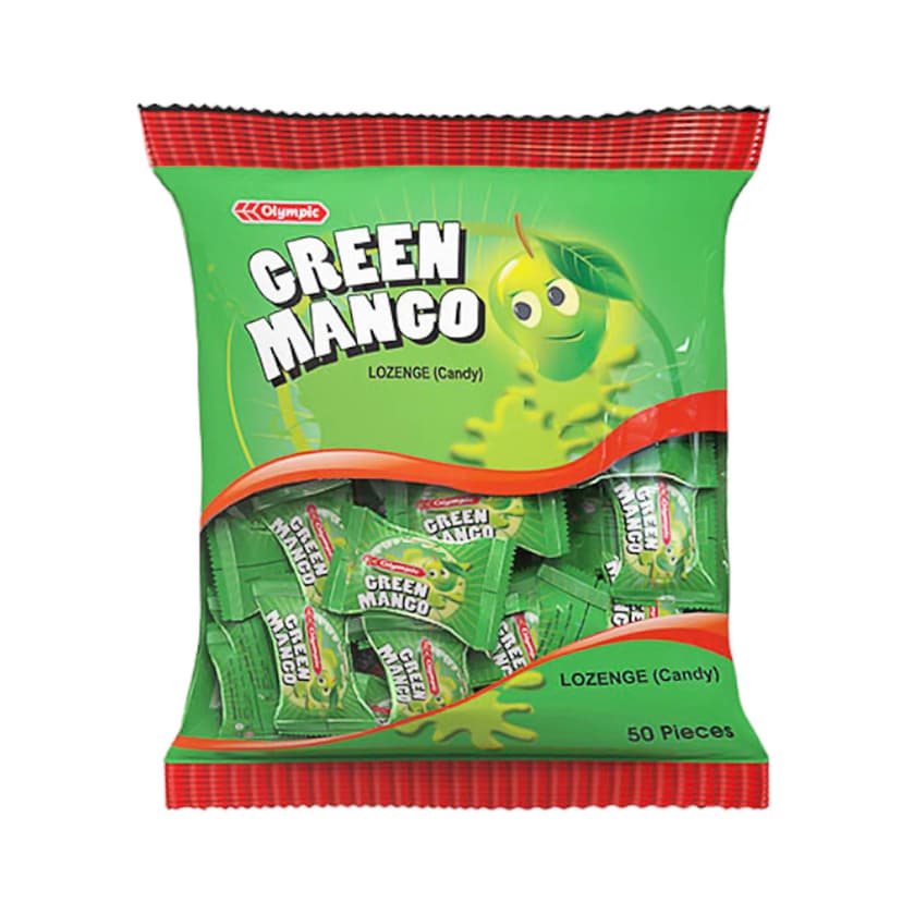Olympic Green Mango Lozenge (Candy)