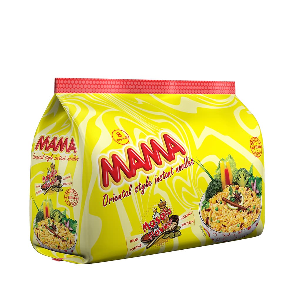 Mama Noodles (Masala Flavour) 8 pcs