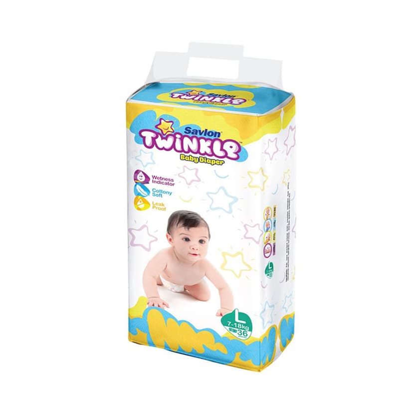 Savlon Twinkle Baby Belt Diaper (L 7-18 kg)