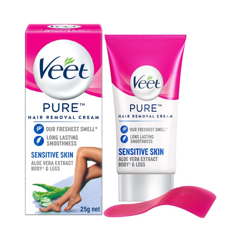 Veet Pure Hair Removal Cream Sensitive Skin With Aloe Vera Extract
