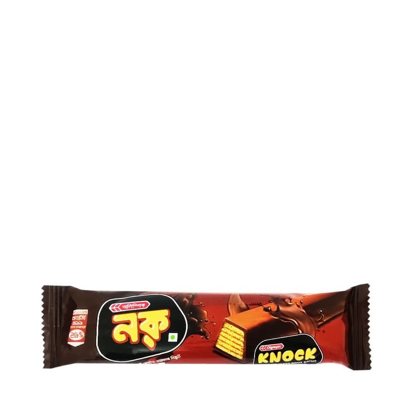 Olympic Knock Chocolate Coated Wafer Biscuits