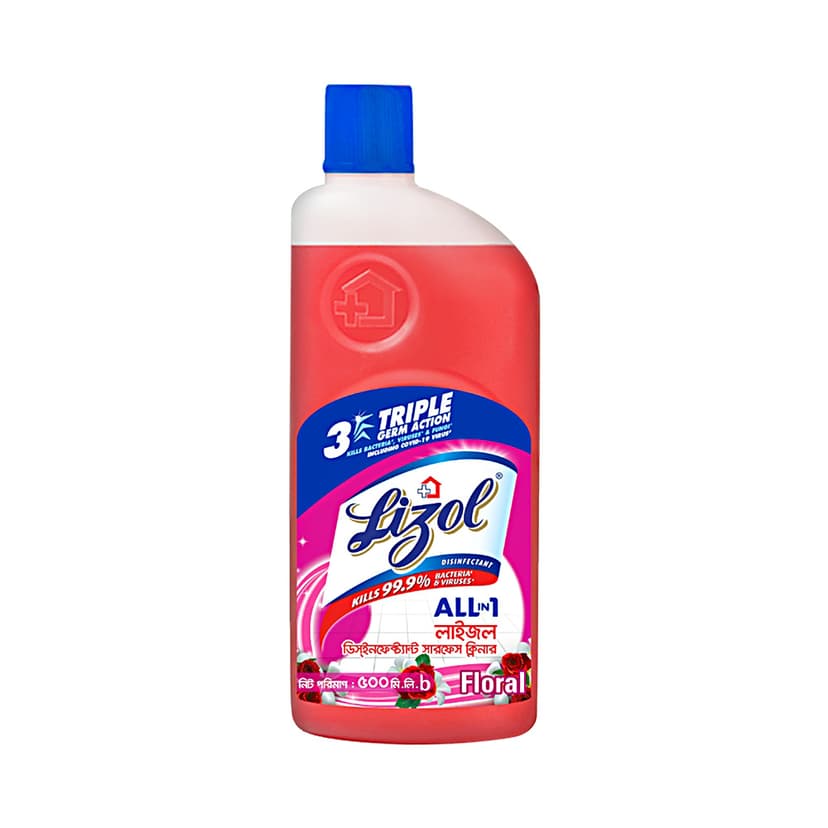 Lizol Disinfectant Surface & Floor Cleaner Floral