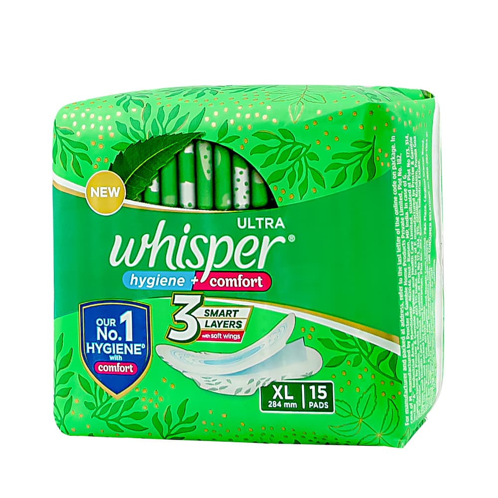 B6 Whisper Ultra Clean XL Wings 15 pads