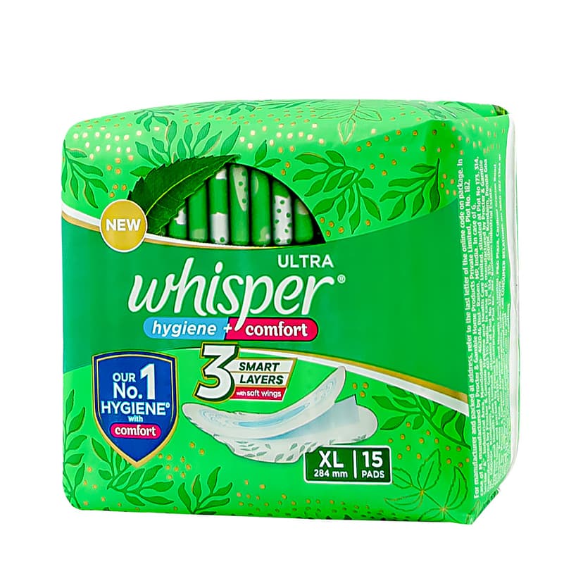 B6 Whisper Ultra Clean XL Wings 15 pads