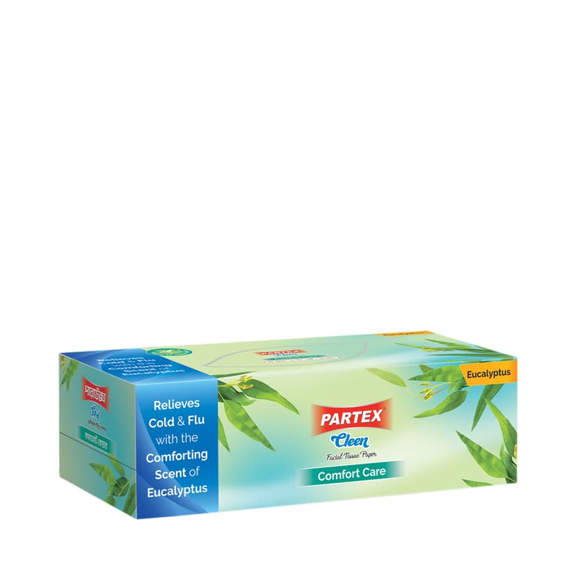 Partex Cleen Tissue Comfort Care (Eucalyptus) 1 box