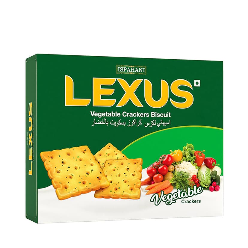 Ispahani Lexus Vegetable Crackers Biscuit