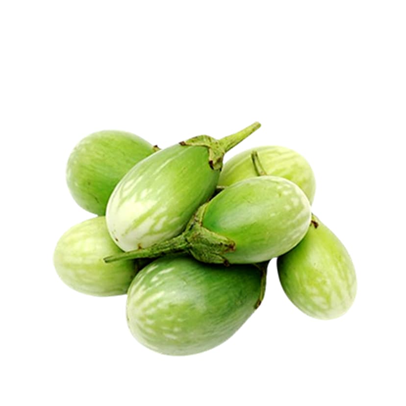 Sobuj Gol Begun (Round Brinjals Green) 500g