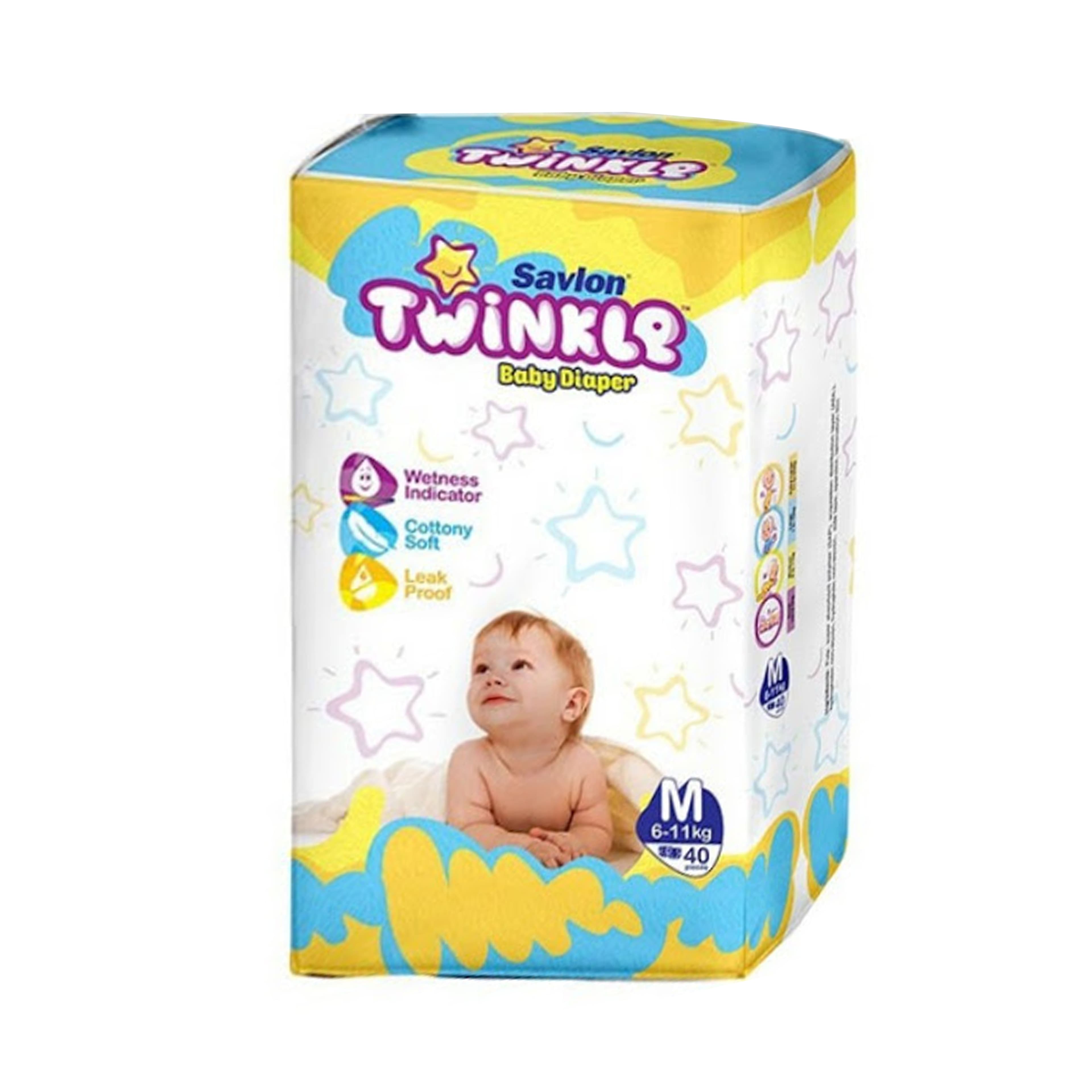 Savlon Twinkle Baby Belt Diaper M 6-11 kg