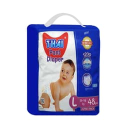 Thai Baby Diaper Pant (jumbo Pack) L 9-14 kg 1