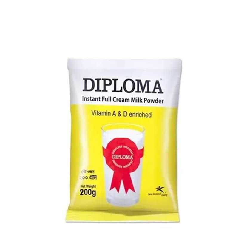 Diploma Instant Full Cream Milk Powder 200g