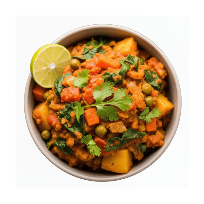 Paratha Vegetable Fry - Allah Dan Hotel