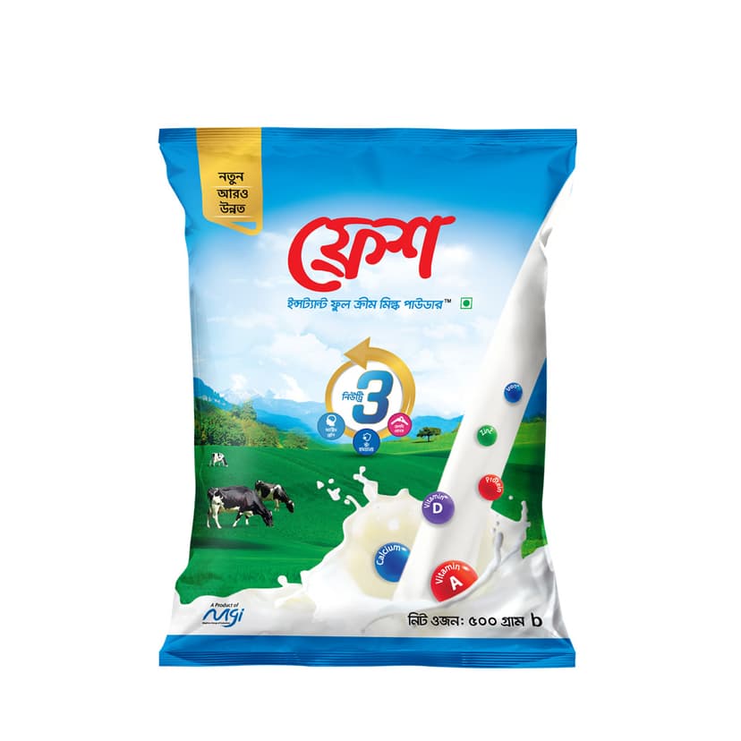 Fresh Instant Full Cream Milk Powder 