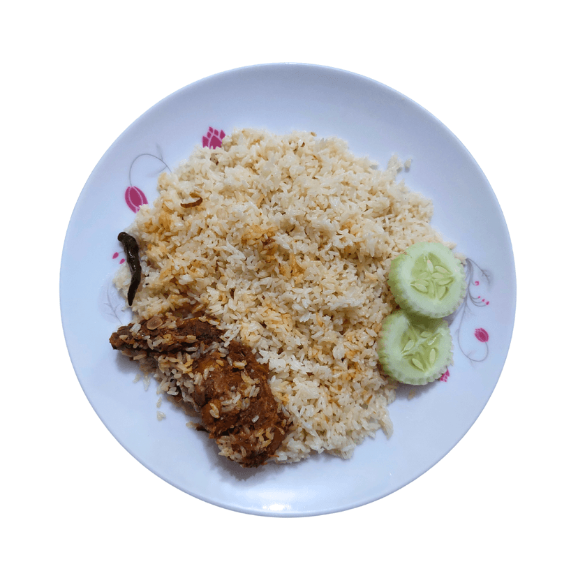 Chicken Biriyani - Allahor Dan Hotel