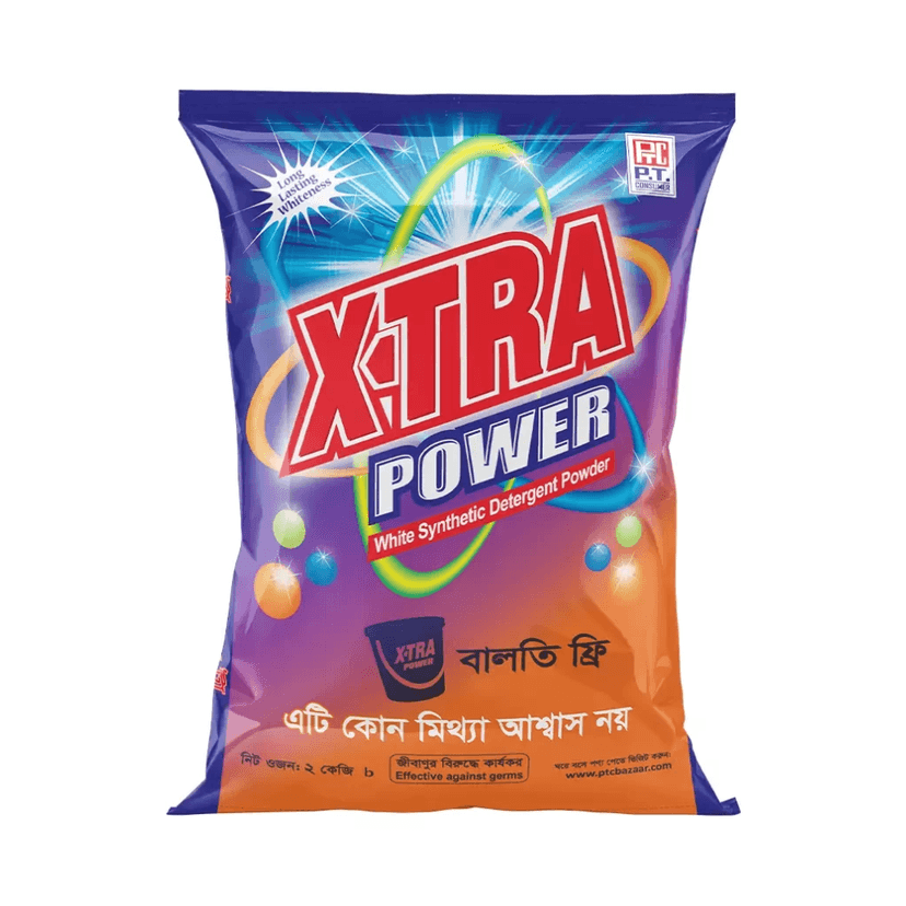 Xtra Power Detergent Powder 2kg (Balti Free)