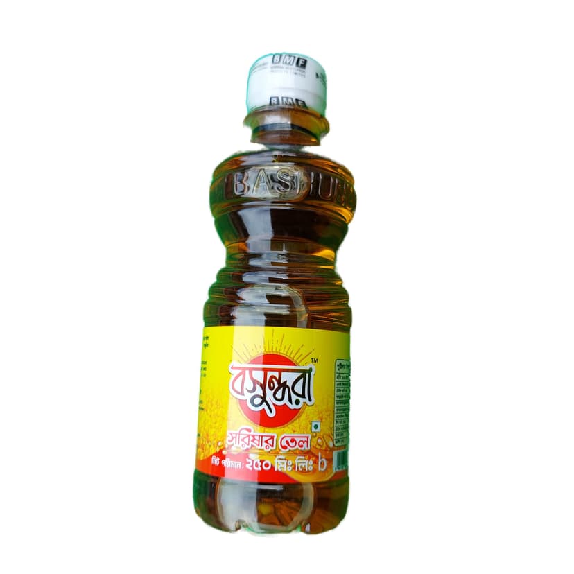 Bashundhara mustard oil 250ml