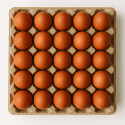 Chicken eggs (layer) 1 case 1